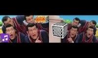 Mix of 2 videos from youtube : We are number one by LazyTown (noteblocks vs classics)