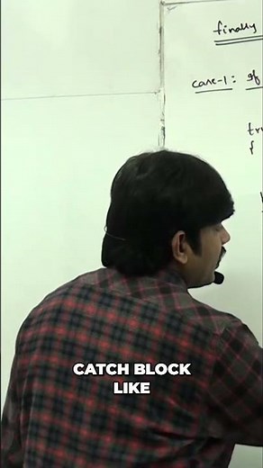 Java Exception Handling: Catch Block Explained Simply #shorts