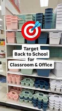 Target Back to School Organization for Teacher and Classroom #backtoschool #classroom #organization