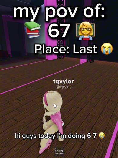 My POV of 67👩‍🏫📚… | #67 #trend #roblox #dance #fyp | roblox