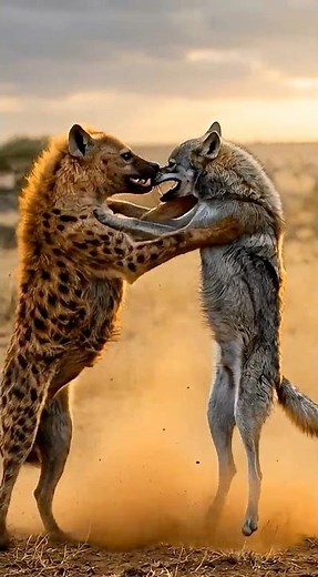 Wolf vs Hyena – Who Wins?