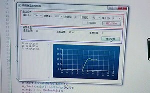 单片机将温度传给电脑并实现数据可视化