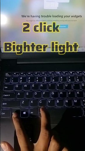 How to turn on lenovo laptop keyboard light! #lenovolaptop #lenovoxiaoxin #lenovotab #lenovolaptops