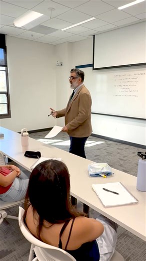 Meet Dr. Esteban del Rio, professor of communication and the director of the Frances G. Harpst Center for Catholic Thought and Culture here at the University of San Diego! A Linda Vista local, Dr. del Rio has many fond memories of sneaking into the USD pool and attending soccer games on campus. He even attended USD as an undergraduate, where he first became interested in studying communication. During his time here, he also met his wife, and they were later married in our very own Founders Chape