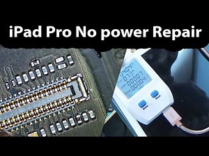 iPad Pro 9.7 Damaged No power Black Screen Repair