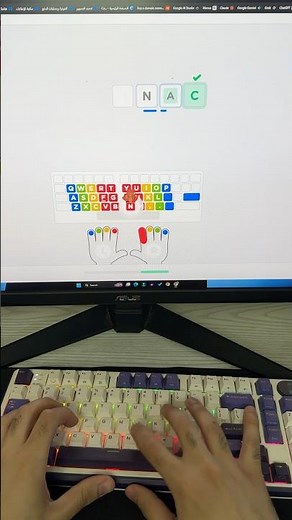 تعلم الكتابة علي الكيبورد 🫵