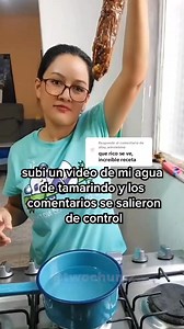 1M views · 23K reactions | Subí un video haciendo agua de tamarindo pero la gente dice que no es de tamarindo  #doñacarlota #humor #risas #familia #diversion #SemanaSanta #aguadesabor #tutorial #viralreelsfacebook | El Calamardo | Facebook
