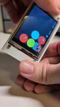 Battery powered ESP32-S3 with touchscreen and external IMU