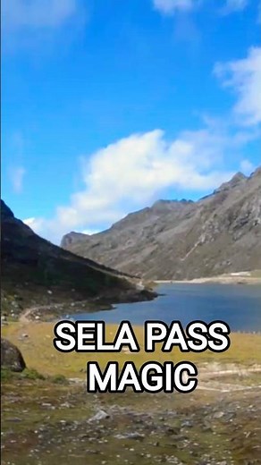 Sela Pass Beauty in 15 Seconds! ❄️🏔️✨ #Arunachal