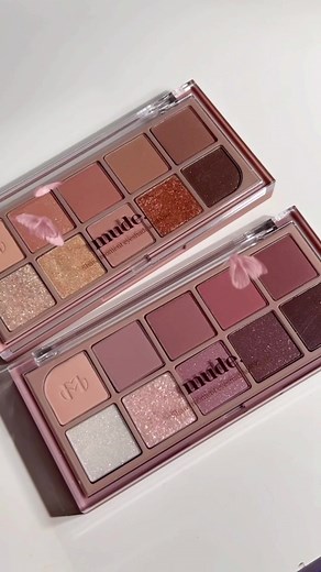 mudeから待望のアイシャドウパレットが登場したんやけど可愛すぎる…🍒💗#mude #ミュード #アイシャドウ #韓国コスメ #コスメオタク