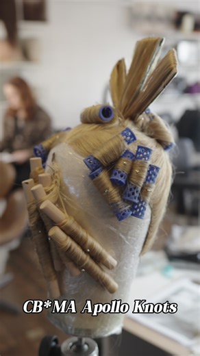 1830s Apollo knot-styling demo by our amazing Period wig styling module tutor @sue.pedersen.5 Popular during the 1830s, Apollo knots were worn by upper-class women and those of high social status, symbolising elegance, refinement, and classical influence. #christineblundellmakeupacademy #wigdemo #apolloknots #periodhair #wigstyling #hairandmakeup #filmandtv