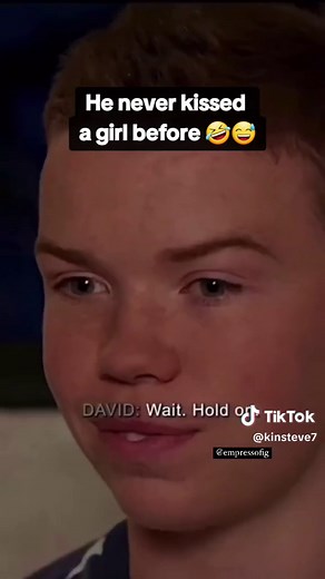 Sister Teaches Brother How to Kiss for the First Time