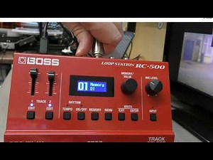 Boss RC-500 Firmware Update