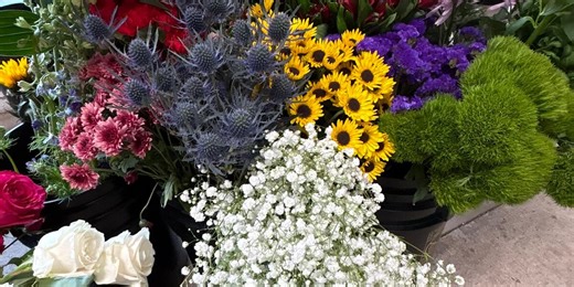 On the Go with Ayo at Frank Adams Floral Flower Shop Challenge