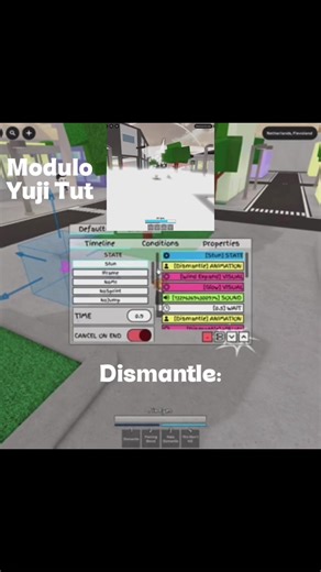 Tutorial on how to make modulo yuji! #fyp #roblox #jjs #yuji
