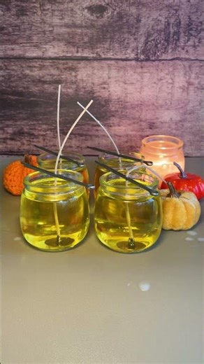 Cozy candle for WFH #candle #fallvibes #november #candlemaking #diy