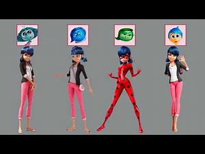Epic Transformation!! Ladybug into Inside Out | Miraculous Glow Up 💋🌹