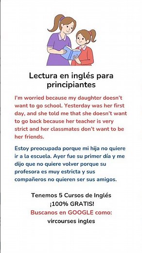 Lectura en ingles para principiantes.