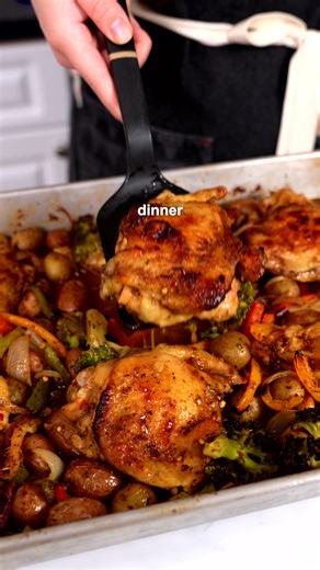 One Pan Easy Chicken Dinner Recipe