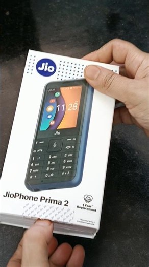 Jio Prima 2 4G Button Phone #shorts #shortvideo #viral #trending #unboxing #buttonphone