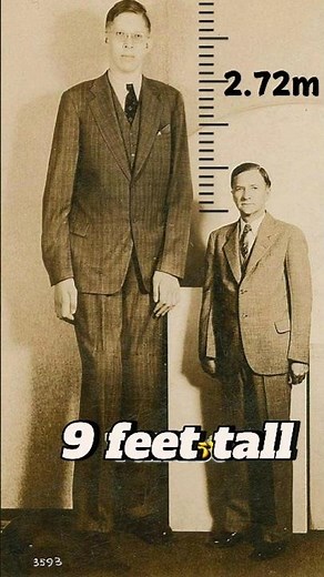 The Untold Story of World's Tallest Man: Robert Wadlow (9ft Giant)! #tallman