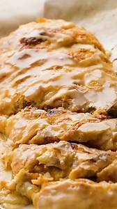 Make an APPLE BRAID this weekend! 🍎 This tasty Apple Puff Pastry Braid is somewhere between a Danish and a strudel. It’s light, buttery, flaky, and filled with a delicious filling of seasonal apples and cream cheese. ➡️TAP recipe link in bio https://reluctantentertainer.com/apple-puff-pastry-braid/ #puffpastryrecipe #puffpastrybraid #applepuffpastry #reluctantentertainer #morningbaking | Sandy Coughlin