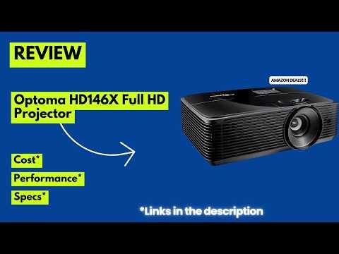 Optoma HD146X Review | Best Budget 1080p Home Theater Projector for Gaming & Movies?