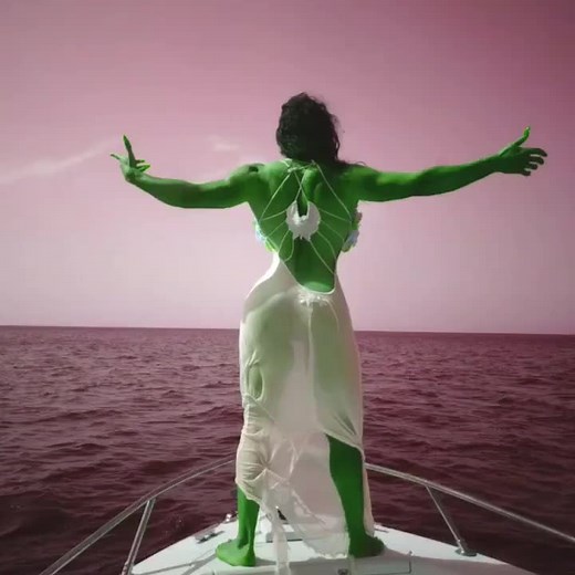 #shehulk #mermaid #musclegirllove #fitness #bodybuilding #back #flexing #fitnessmodel #muscle #ifbbpro #green #ocean #fitgirl #informacontiktok #gym