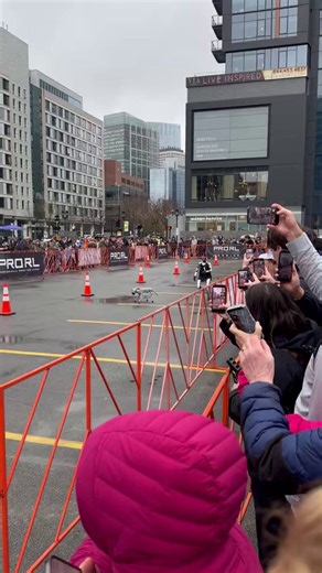 First-ever humanoid robot races debut today in Boston's Seaport District. The Professional Robotics League (ProRL) Combine features bipedal and quadruped robots competing in 50m sprints and obstacle courses.