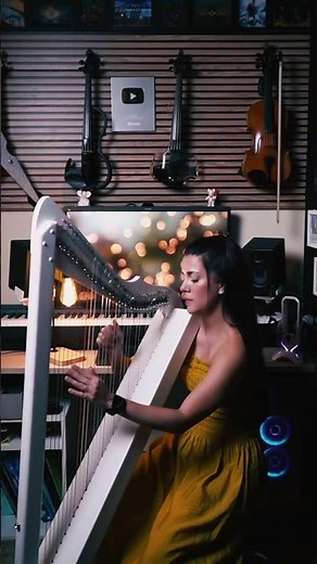Some songs just sound timeless on the harp ✨️
