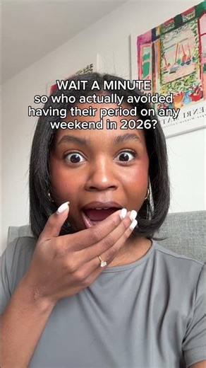 Flo Health: Have you had your period on any weekends in 2026? 🕵️‍♀️