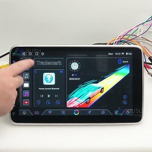 360° Viewing Flexibility! Rotatable Android Car Screen | Adjustable Angle Touchscreen Demo