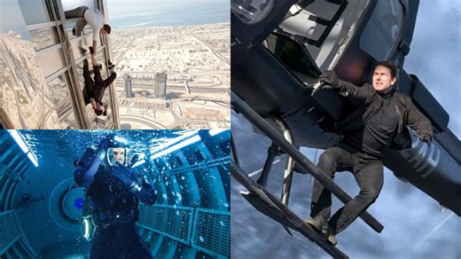 Mission: Impossible: Scaling The Burj Khalifa To Holding His Breath Underwater For Several Minutes, 6 Times 'Ethan Hunt' Tom Cruise Impressed Us With His Daring Stunts
