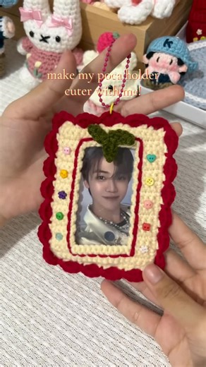 ✨Welcome to Casa Korra✨ | finish my poca holder crochet with me! ≽(•⩊ •マ≼ #crochet #handmade #keychain #pcholder | Instagram