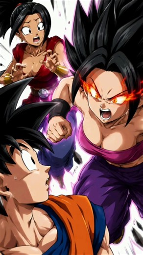 Goku got close to Kale… and Caulifla lost it 🤯💥