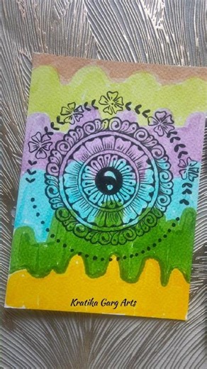 How to Draw Mandala Art For Beginners| step by step Mandala Art 🎨| #art #ytshorts #viral #yt #artist