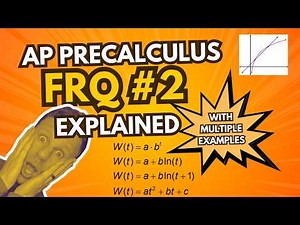 AP Precalculus FRQ #2 Explained | Free Response Question 2 Details
