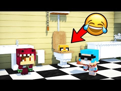 ¡ME ESCONDO DENTRO DE UN RETRETE! 😂💩 ¿ME ENCONTRARÁN? | MINECRAFT EL ESCONDITE #28