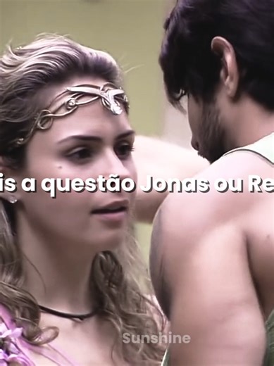 Ana Paula Choque com Breno no BBB Brasil