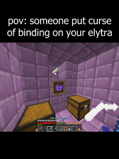 How to Remove Curse of Binding from Elytra in Minecraft