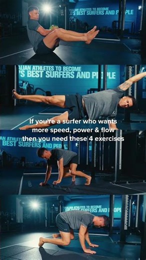 If you're a surfer who wants more speed, power & flow then you need these 4 exercises