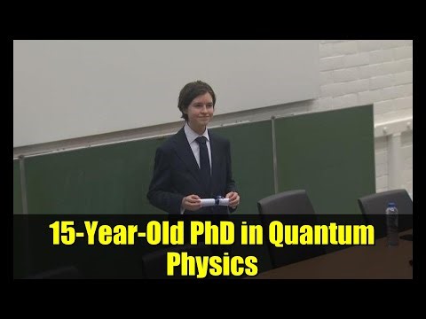 15-Year-Old PhD in Quantum Physics | Unlocking Human Immortality