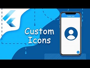 Flutter уроки - Custom Icons