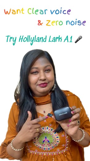 PratimA GuptA🧿 on Instagram: "Looking for a solid mic upgrade for your shoots? The Hollyland Lark A1 has been a total game-changer for my audio 🎙️ Why I’m loving the Lark A1: 📣 Crystal-clear sound — 48kHz / 24-bit high-fidelity audio 💥 Control the noise — 3-level intelligent noise cancellation ⏱️ All-day power — up to 54 hours of battery life 🫶🏻 Long-range freedom — 200m (650ft) line-of-sight range 🎧 Dial in your sound — EQ & reverb adjustments No bulky receivers. No messy cables. Just cl