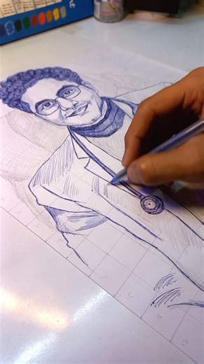 Dr. Rakesh kumar soni artwork. #pali #drawing #india #sketch #shortvideo #howtodraw