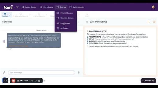 Exciting Updates on TryTami s Training Management Software | Kelby Zorgdrager