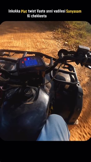 Sandy👑 on Instagram: "Seriously doneee 🥱 #funny #comedy #relatable #instafun #traditional [funny, telugu reels, fun, Telugu relatable, plot twist life, escape from chaos, everyday burnout, Hyderabad youth mood, sarcasm with truth, overthinking life, calm vs chaos, funny but deep, modern Telugu humour, frustrated but chill, city life feelings, soft rebellion mood, tired but surviving, running away energy, introvert chaos, mental peace search, dramatic but real, life irony, aesthetic chaos, bike