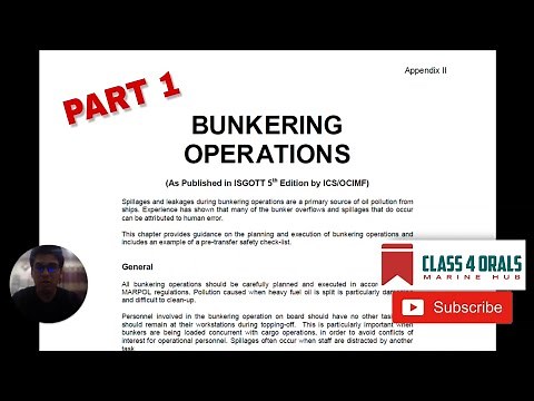 Bunkering Operations & Bunker Checklist - PART 1 | Bunker Procedures Explained | Important Tips