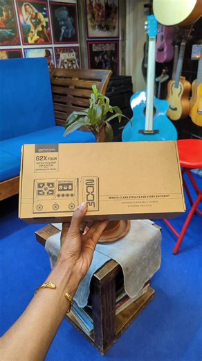 🎸 Zoom G2X FOUR Multi-Effects Guitar Processor — আবারো স্টকে! 🔥 LABU FLUTES-এ এসেছে প্রফেশনাল-গ্রেড Zoom G2X FOUR — একটি শক্তিশালী, বহুমুখী ‌guitar effects processor যা আপনার টোনকে দেবে প্রফেশনাল ফ্লেয়ার, ডিটেইলড কন্ট্রোল ও স্টেজ-রেডি পারফরম্যান্স! 🎶⚡ Practice, Recording, Live Session বা Studio Setup— এই G2X FOUR আপনার সাউন্ডকে তুলবে next level এ! 🎤🎵 📞 যোগাযোগ: 01680-931159 ✨ Don’t be late to grab yours! 🎛️ Product Features (Bangla Emoji) ✔️ Multi-Effects Guitar Processor — এক লেহজায় ব্যা