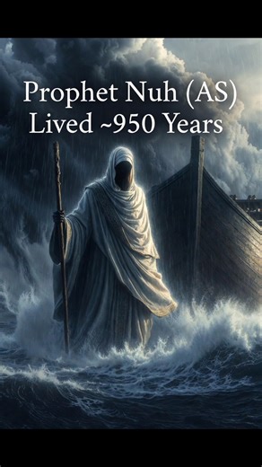 Lifespan of the 25 Prophets (AS) | How Many Years Did They Live?25 Prophets#islamicshorts